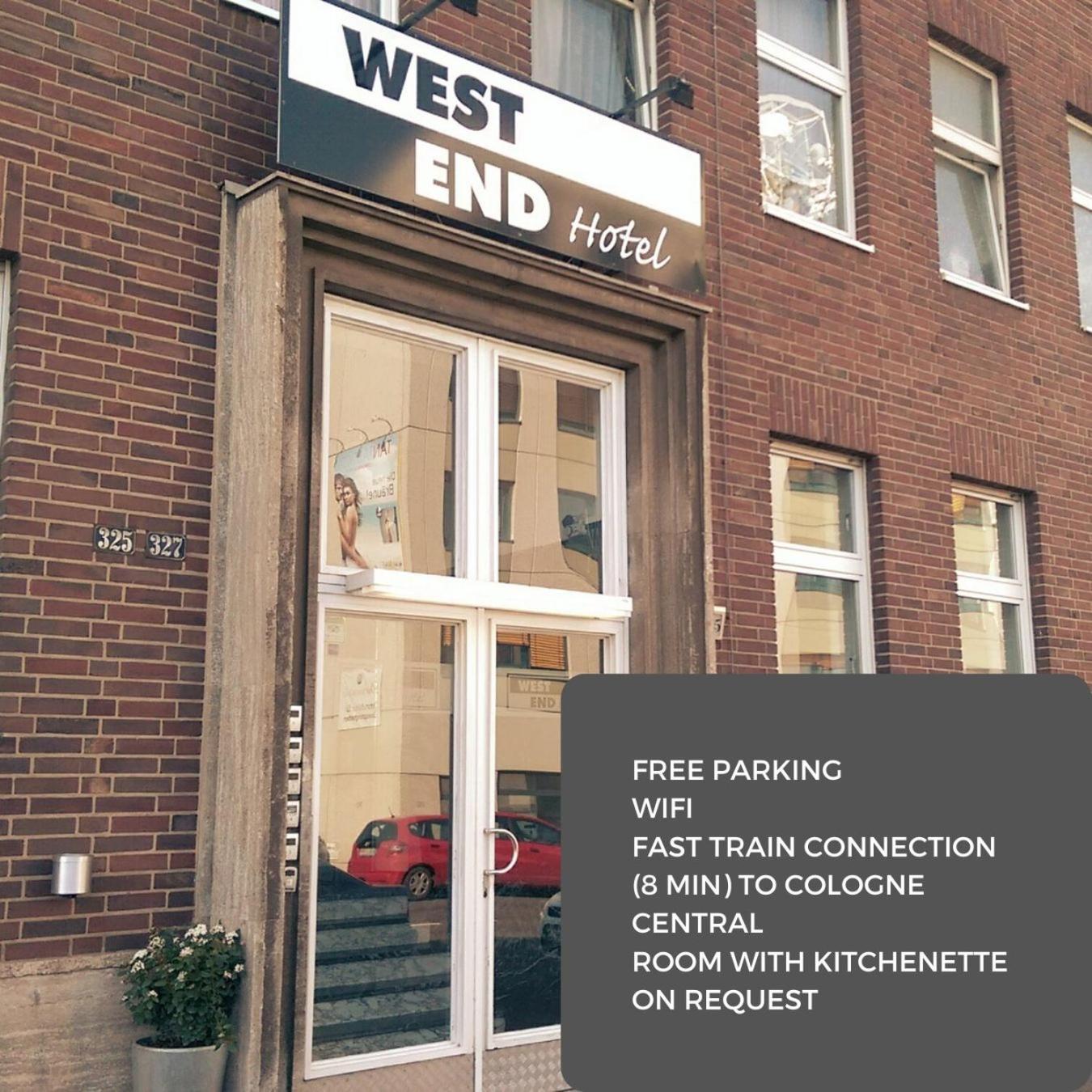 Hotel Westend Кьолн Екстериор снимка